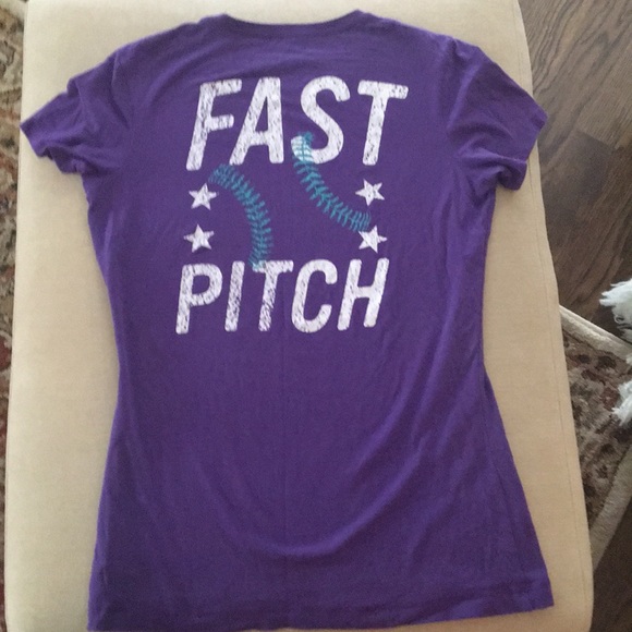Under Armour fast pitch tee shirt - Picture 2 of 3